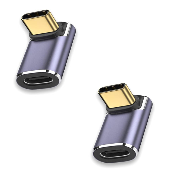 USBタイプC L字型アダプター