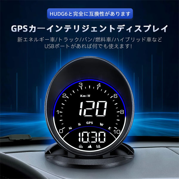 wiiyii GPS 速度計ディスプレイ