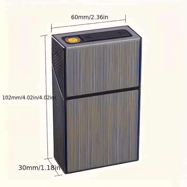 タバコケース - ライター付