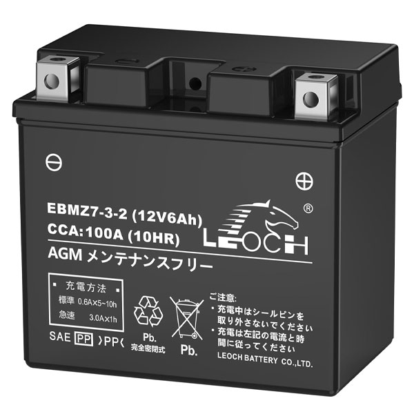YTZ7S/TTZ7SL互換 バイク用バッテリー